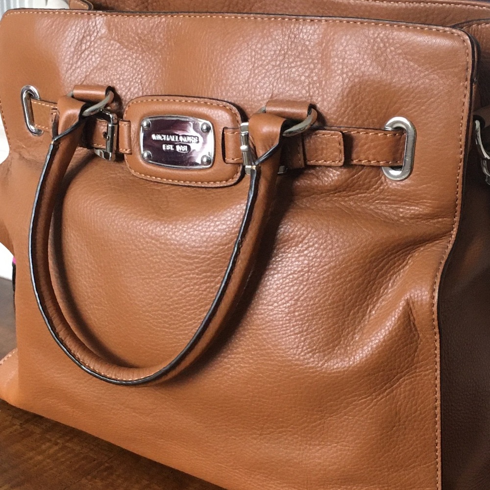 Micheal Kors Hamilton Tote Large (Tan)